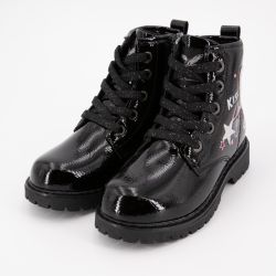 Bottine montante patent black 53ca710670100 t25/32 Enfant DOCKERS BY GERLI Bottine montante patent black 53ca710670100 t25/32 Enfant DOCKERS BY GERLI
