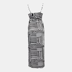 Robe longue à motif graphique joy col V droite Femme VERO MODA