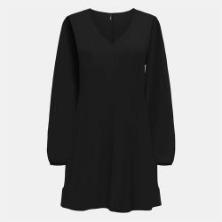 Robe nova col V manches longues Femme ONLY Robe nova col V manches longues Femme ONLY