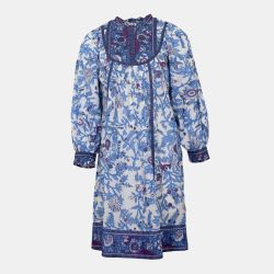 Robe coton salma imprimé fleurs Femme ANTIK BATIK