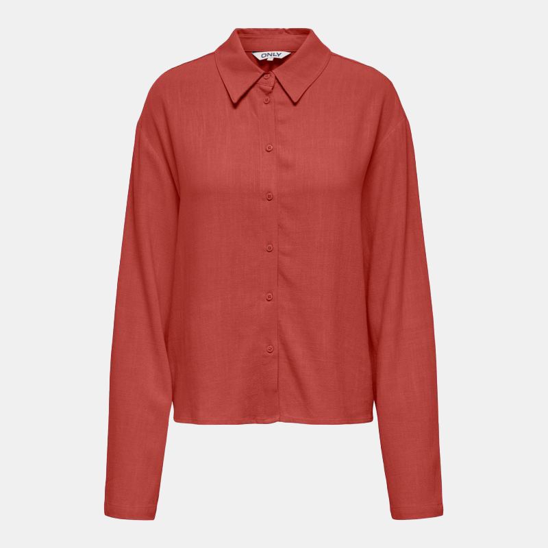 Chemise solvi lin bossa nova Femme ONLY Chemise solvi lin bossa nova Femme ONLY