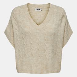 Pull manches courtes onlmalou black 15355234 4361 Femme ONLY