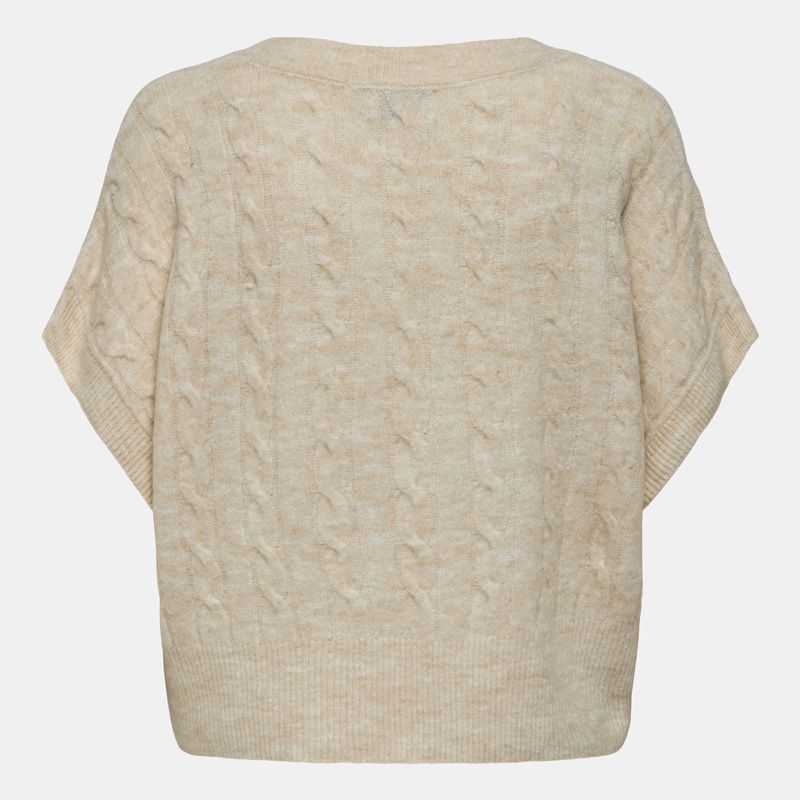 Pull manches courtes onlmalou black 15355234 4361 Femme ONLY