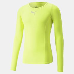 Tee shirt Liga technique fluo logo argenté Homme PUMA