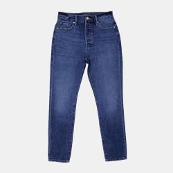 Jean droit bleu olivia coton bio Femme NAGEV Jean droit bleu olivia coton bio Femme NAGEV