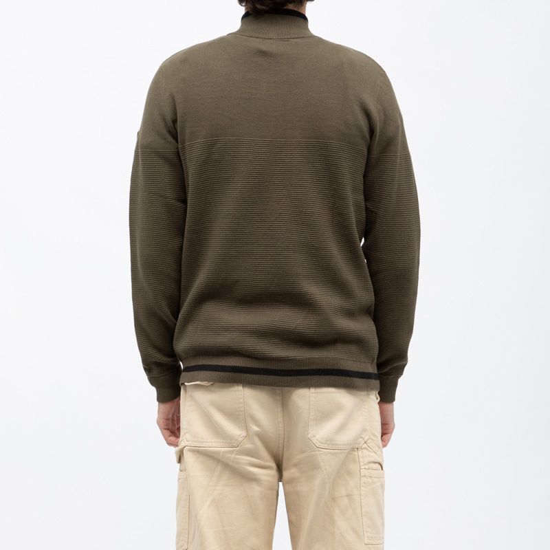 Pull demi zip edmond Homme KAPORAL