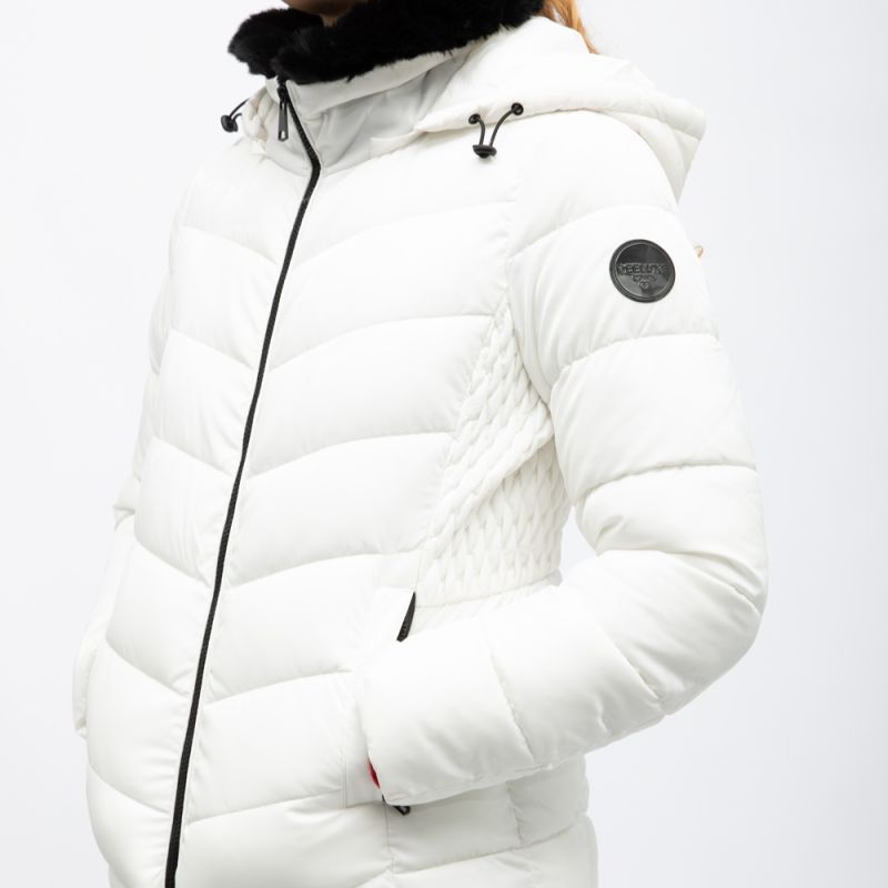 Doudoune ml mattia off white 04v669w Femme DEELUXE 74 Doudoune ml mattia off white 04v669w Femme DEELUXE 74