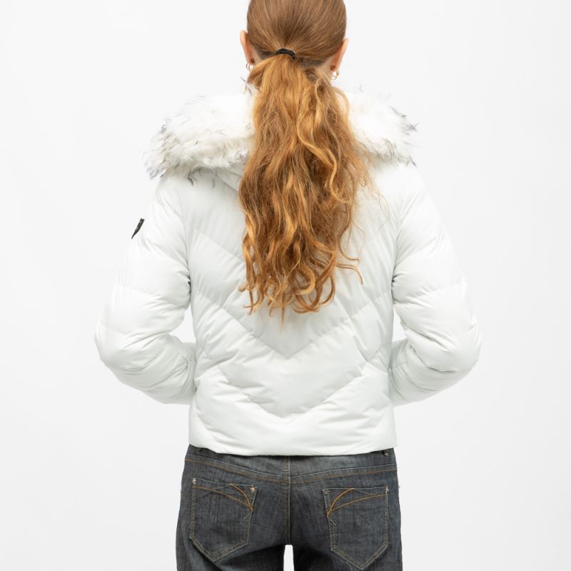 Doudoune melinda off white p668w Femme DEELUXE 74