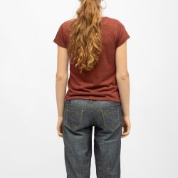 TEE SHIRT MC GLITTER BLACK P118W