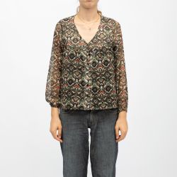 CHEMISE ML CYRIELLE KHAKI 04V401W CHEMISE ML CYRIELLE KHAKI 04V401W