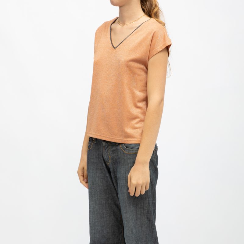 TEE SHIRT MC JOSSY BUTTERNUT 04V124W