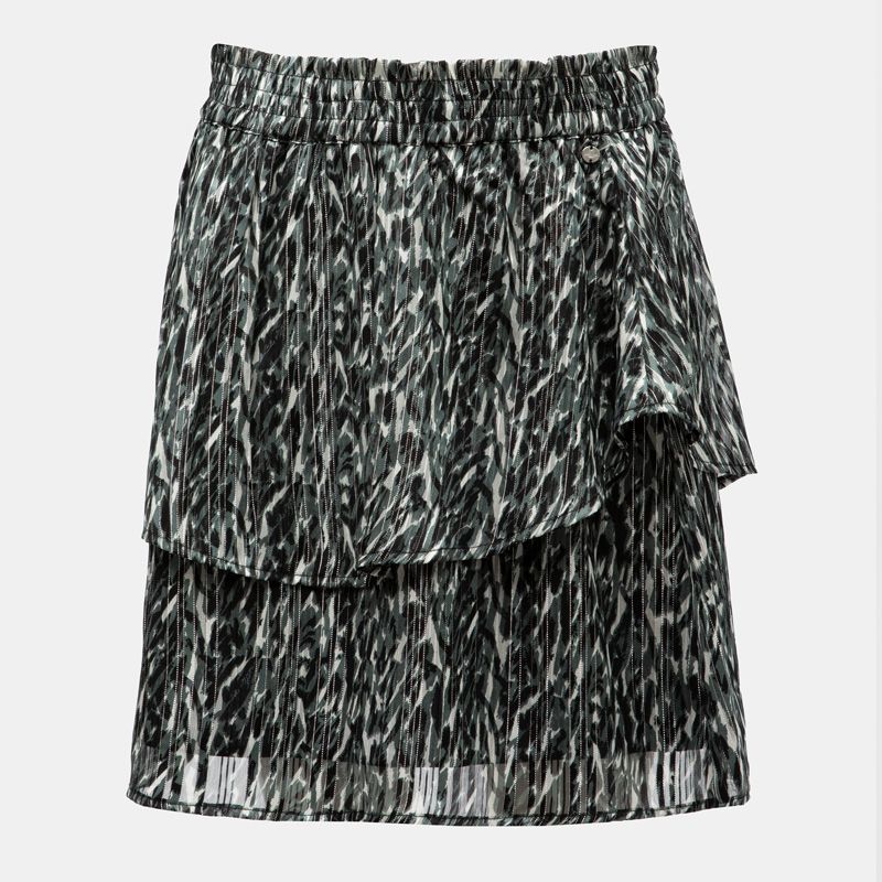 JUPE LORALIE GREY 04V764W JUPE LORALIE GREY 04V764W