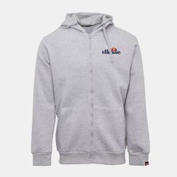Gilet sweat coton zippé avec capuche Homme ELLESSE