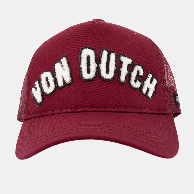 Casquette baseball uni logo fausse fourrure Homme VON DUTCH
