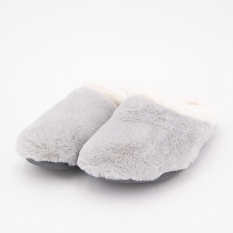 PANTOUFLE MOD. 8551 MOUNTON GRIS T36-41 PANTOUFLE MOD. 8551 MOUNTON GRIS T36-41