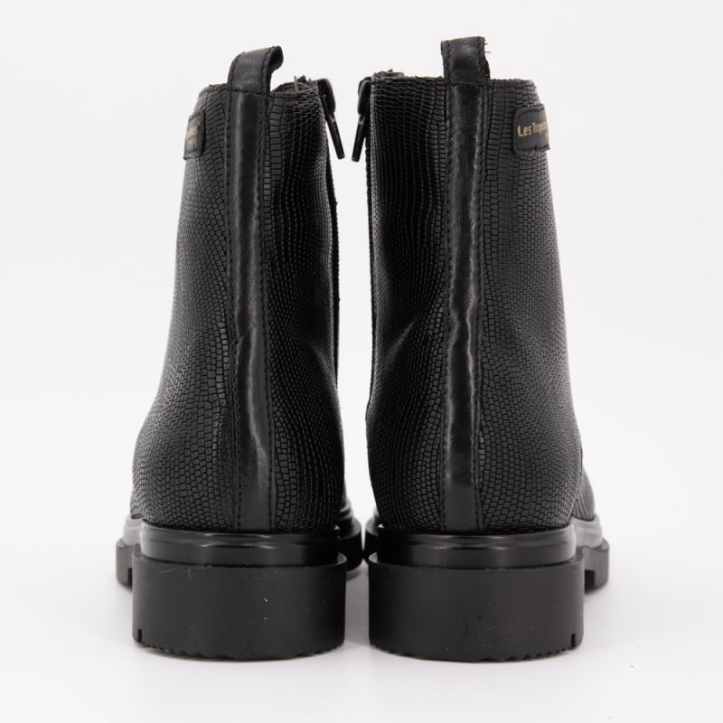 Bottines c040098 soraya noir lezard 36-41 Femme LES TROPEZIENNES PAR M.BELARBI