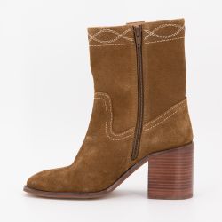 Botte western ladak camel c077049 t36-41 Femme LES TROPEZIENNES PAR M.BELARBI