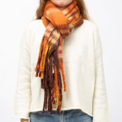 Echarpe 50x170 cm camel man ff 252634 Mixte MANOUKIAN