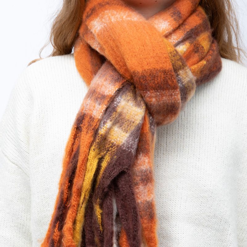 Echarpe 50x170 cm camel man ff 252634 Mixte MANOUKIAN