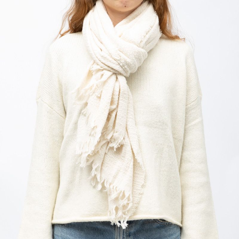 Echarpe 70x200 cm blanc man ff 224060 Mixte MANOUKIAN