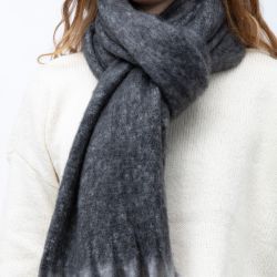 Echarpe 50x180 cm anthracite man ff 252629 Mixte MANOUKIAN