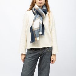 Echarpe 70x200 cm navy man ff 224058 Mixte MANOUKIAN