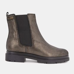 Bottines bronze cuir Selma à enfiler Femme LES TROPEZIENNES PAR M.BELARBI