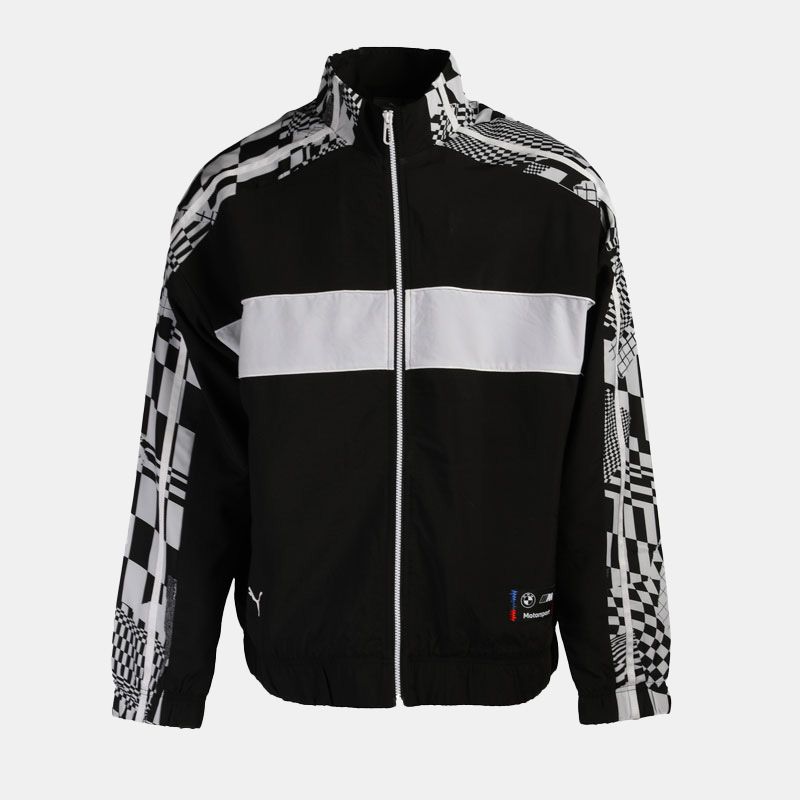 Veste de survêtements noir imprimé graphique Homme PUMA