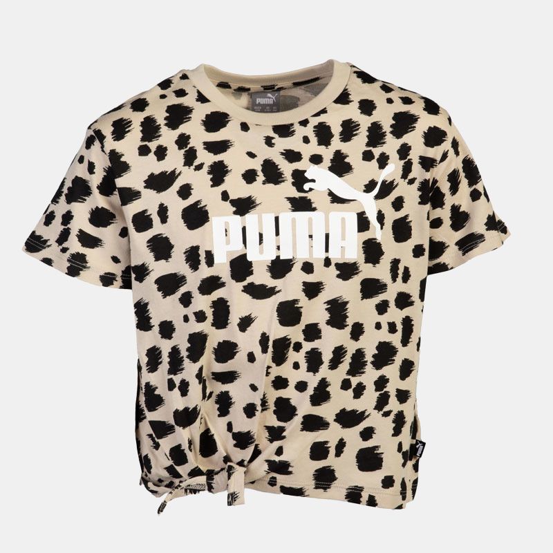 Tee shirt imprimé tacheté à nouer Fille, Enfant PUMA