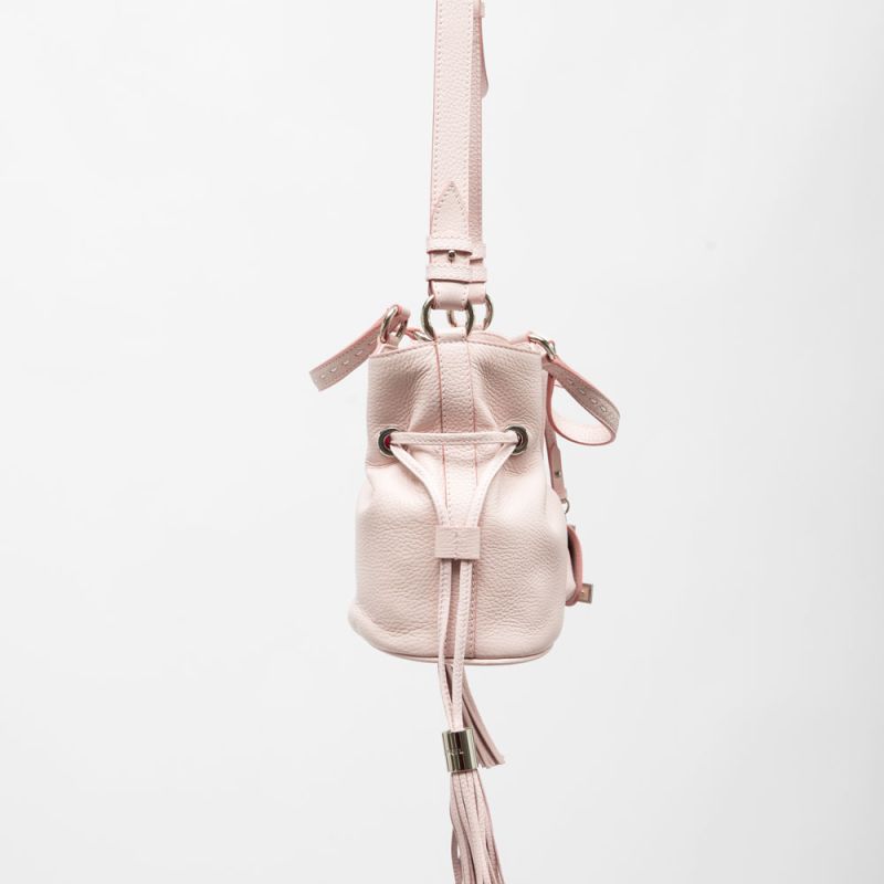 Sac seau s cuir Femme LANCEL