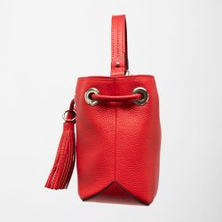 Sac seau mini cuir Femme LANCEL