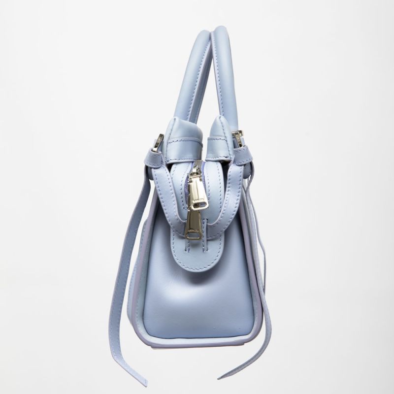 Sac carryallzip cerise s cuir lisse 22x20x7cm Femme LANCEL