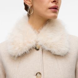 Manteau vmautumn oatmeal 10331559 4355 Femme VERO MODA