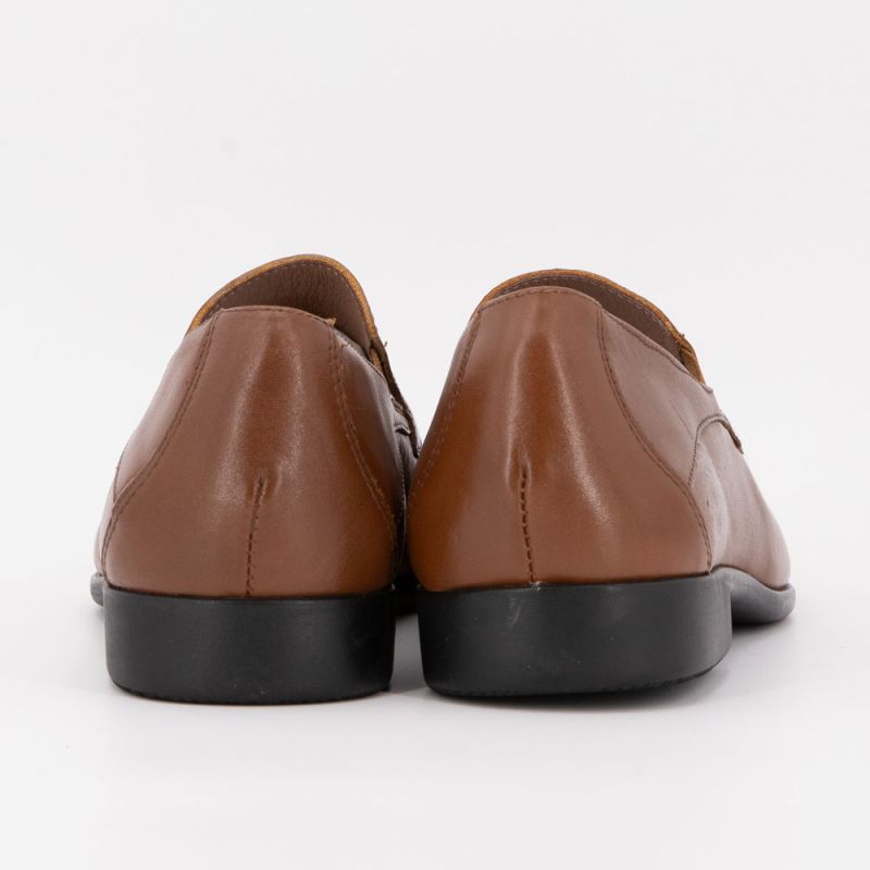 MOCASSIN VEAU CUOIO FONI T41/46
