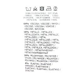 Robe grigio melange a1xccem000 Femme PLEASE