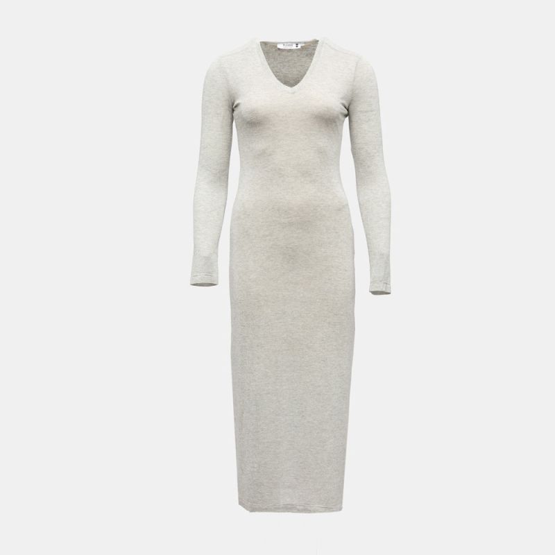Robe grigio melange a1xccem000 Femme PLEASE