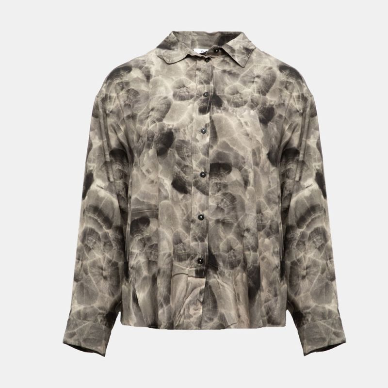 Chemise nero c05zcgj000 Femme PLEASE