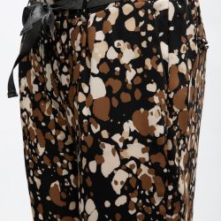 Pantalon nero/beige p0jaakb000 Femme PLEASE