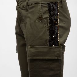 Pantalon militare p0cutv7000 Femme PLEASE