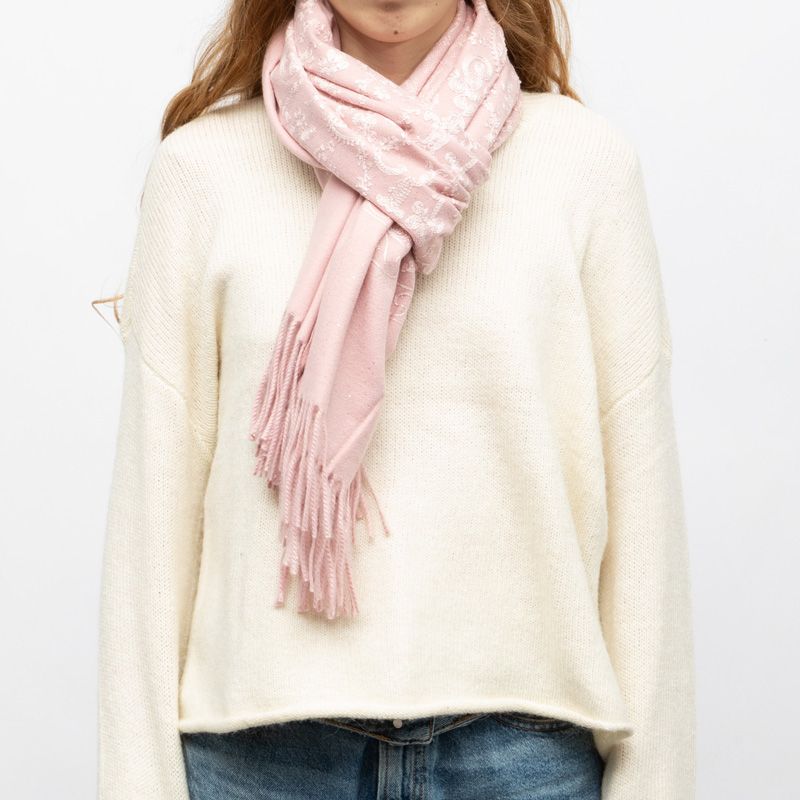 Echarpe gp brodee 70x185cm Femme GERARD PASQUIER