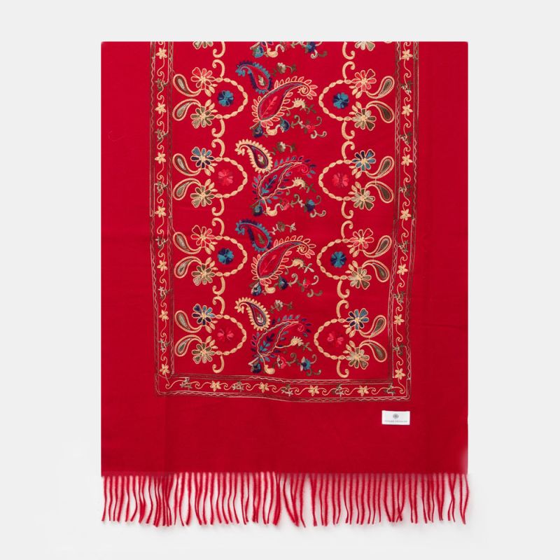 Echarpe gp brodee 70x185cm Femme GERARD PASQUIER