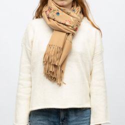 Echarpe gp brodee 70x185cm Femme GERARD PASQUIER