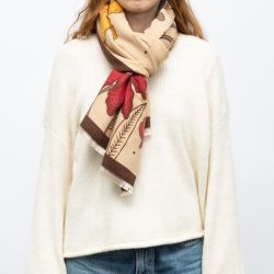 Echarpe imprime gp jaquard 90x180cm Femme GERARD PASQUIER