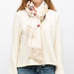 Echarpe gp brodee 70x185cm Femme GERARD PASQUIER