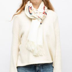 Echarpe gp brodee 70x185cm Femme GERARD PASQUIER