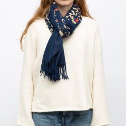 Echarpe gp brodee 70x185cm Femme GERARD PASQUIER