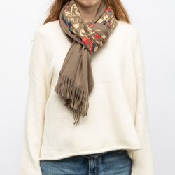 Echarpe gp brodee 70x185cm Femme GERARD PASQUIER