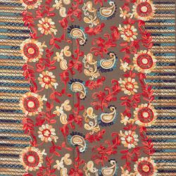 Echarpe gp brodee 70x185cm Femme GERARD PASQUIER