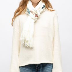 Echarpe gp brodee 70x185cm Femme GERARD PASQUIER