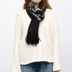 Echarpe gp brodee 70x185cm Femme GERARD PASQUIER